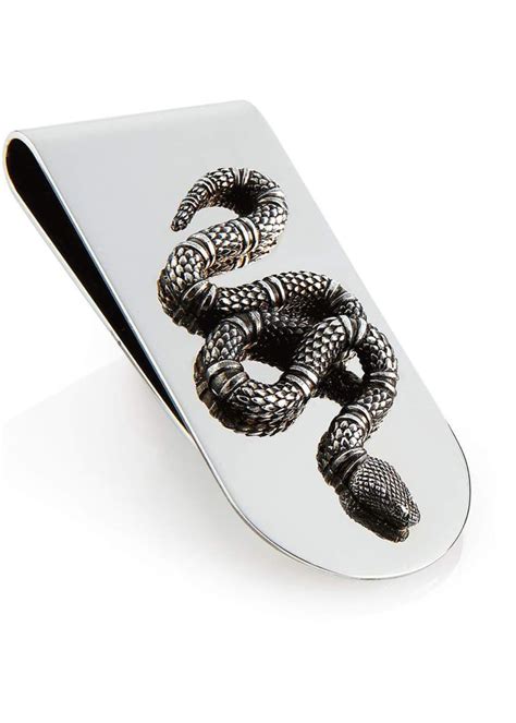 men's gucci money clip|gucci money clip snake.